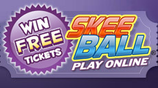 WIN FREE TICKETS. SKEE BALL PLAY ONLINE